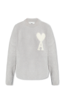 Ami Alexandre Mattiussi GREY Sweater with logo