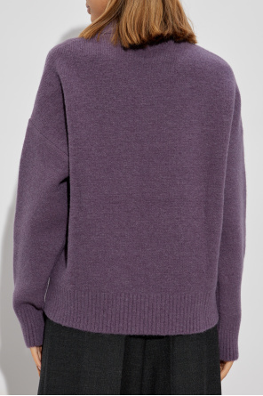 Ami Alexandre Mattiussi Wool Sweater with Logo