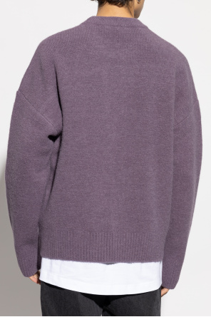 Ami Alexandre Mattiussi Wool jumper with logo