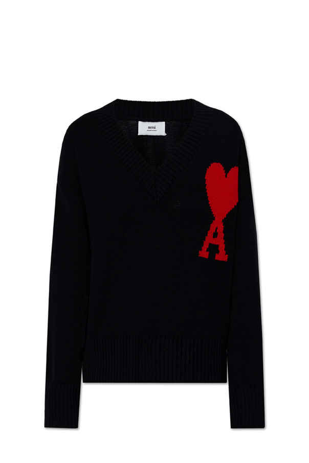 Ami Alexandre Mattiussi Petite sweater with logo