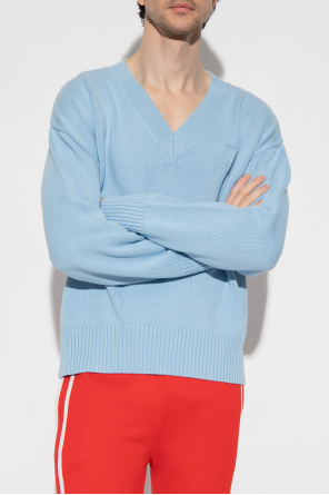 Ami Alexandre Mattiussi belts sweater with logo