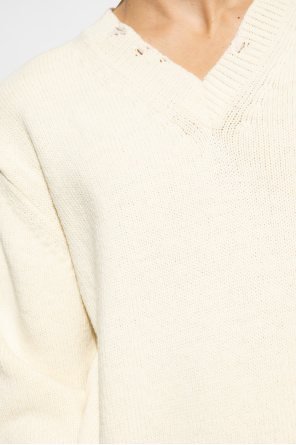 Ami Alexandre Mattiussi Versace Jeans Couture sequin-logo print cotton T-shirt Nero