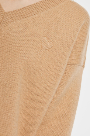 Ami Alexandre Mattiussi Wool jumper with V-neck