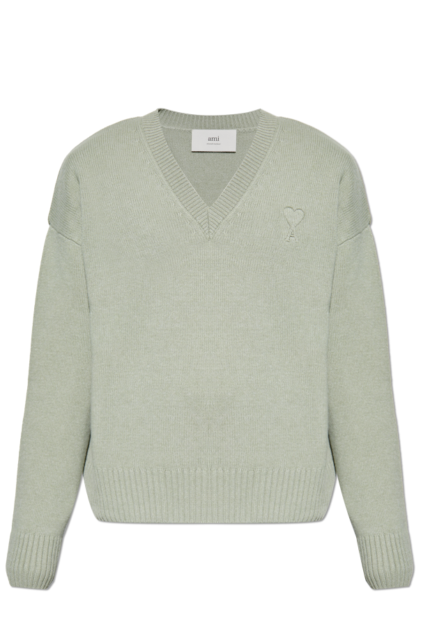 Ami Alexandre Mattiussi Sweter z logo