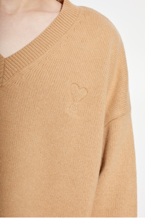 Ami Alexandre Mattiussi Wool jumper with V-neck