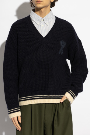 Ami Alexandre Mattiussi Sweater with logo