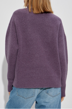 Ami Alexandre Mattiussi Wool Turtleneck with Logo