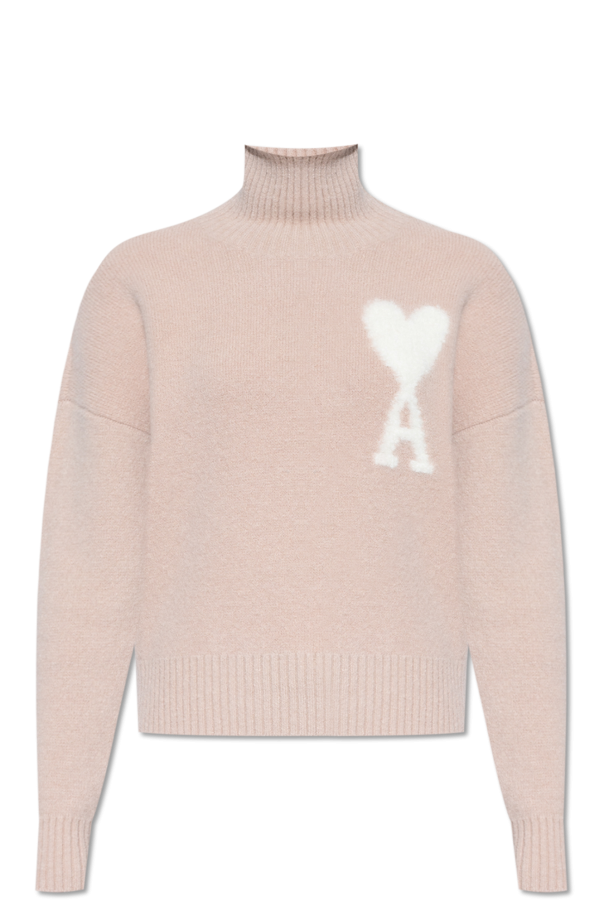 Ami Alexandre Mattiussi Turtleneck sweater with logo