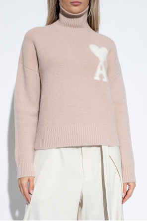 Ami Alexandre Mattiussi Turtleneck sweater with logo