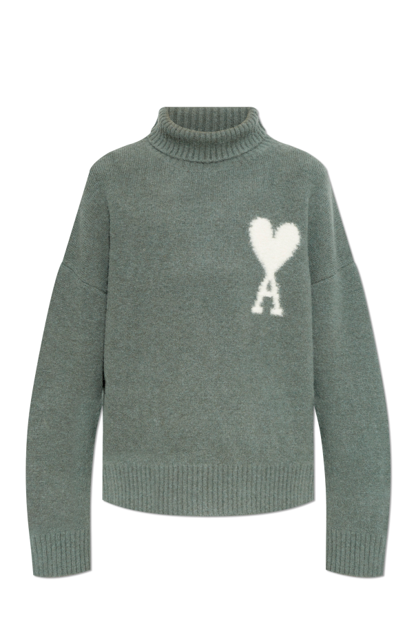 Ami Alexandre Mattiussi Turtleneck with logo