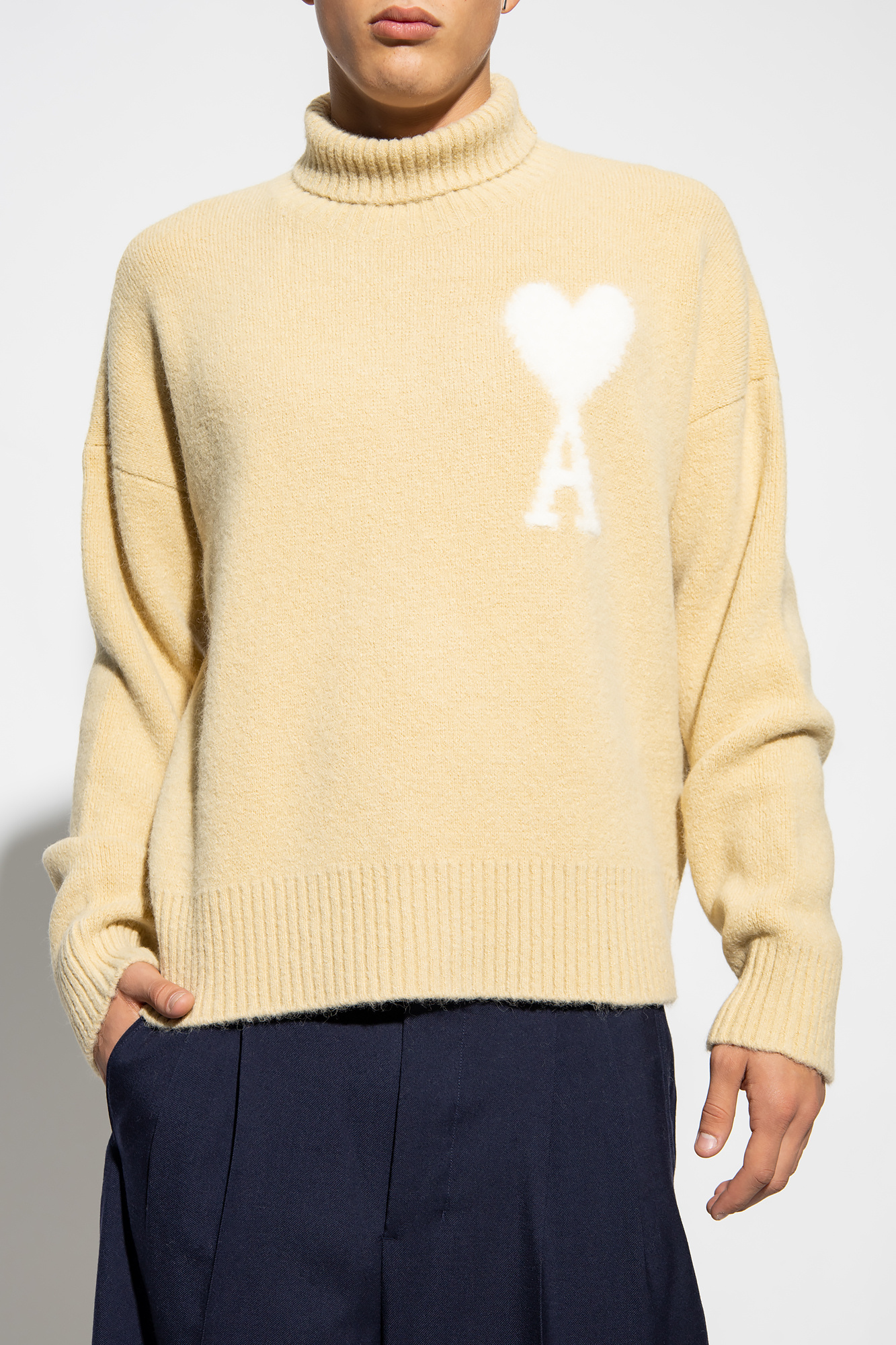 Ami Alexandre Mattiussi Wool turtleneck sweater