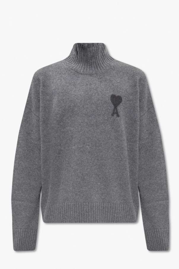 Ami Alexandre Mattiussi Turtleneck sweater with logo