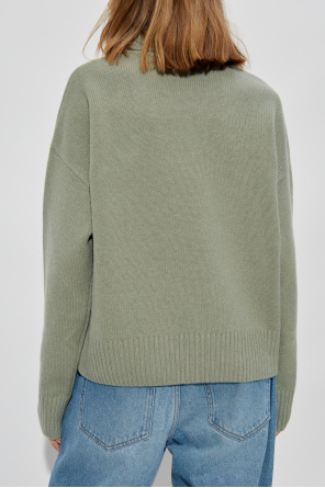 Ami Alexandre Mattiussi Wool Turtleneck with Logo