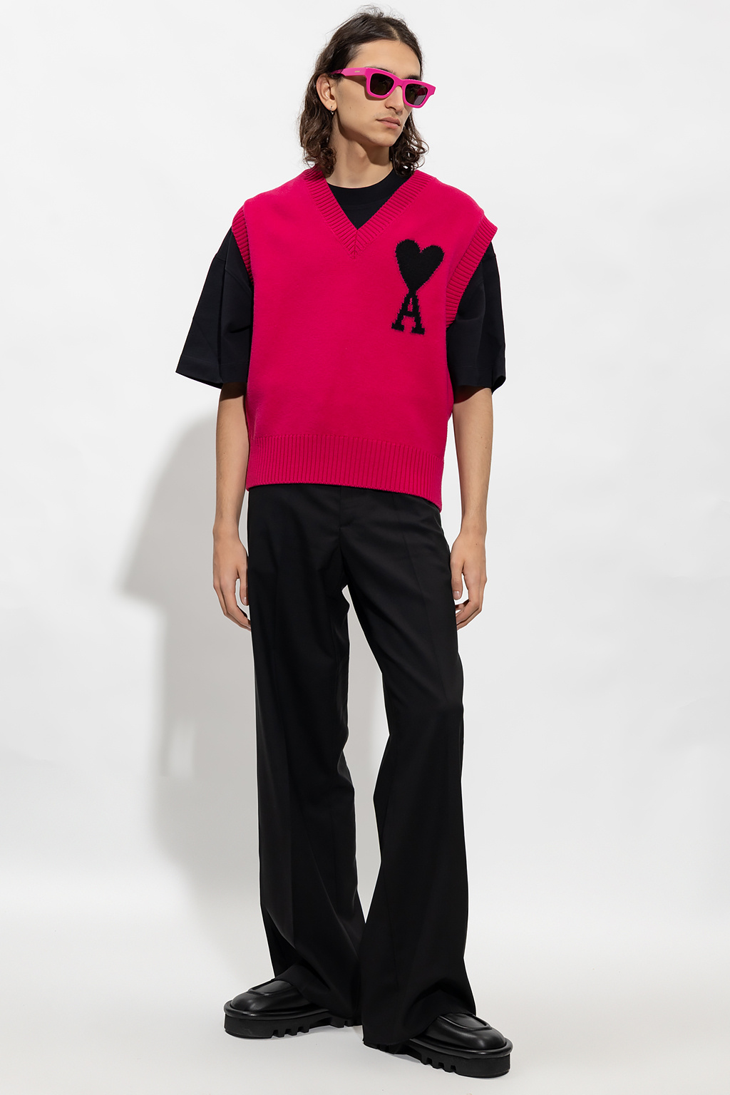 Ami Alexandre Mattiussi T-shirt Nike NK Dry Park 20 vermelho branco infantil