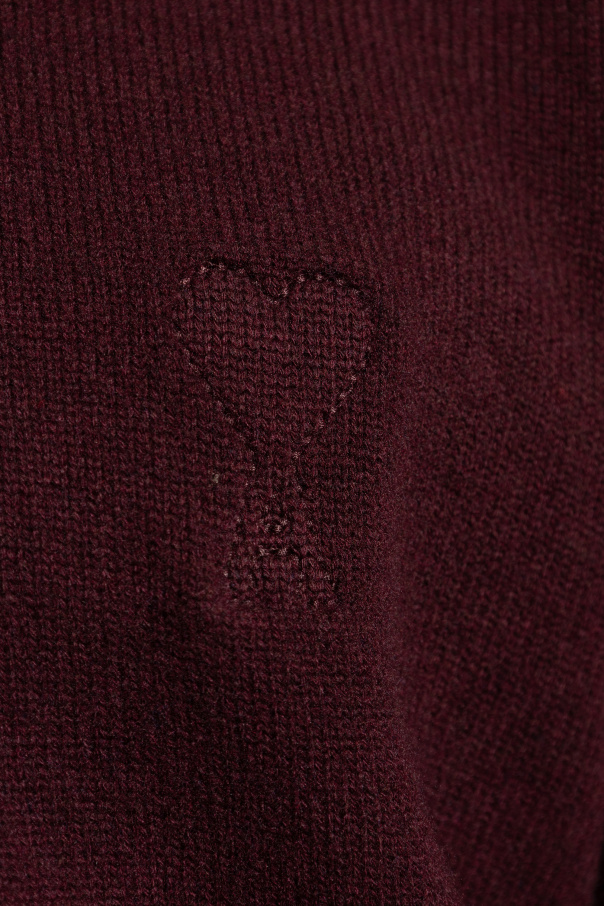 Ami Alexandre Mattiussi Jersey de lana con cuello alto