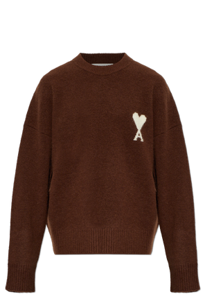 Crew neck wool sweater