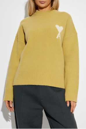 Ami Alexandre Mattiussi Wool sweater with logo