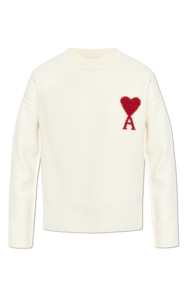 Ami Alexandre Mattiussi Wool sweater with logo