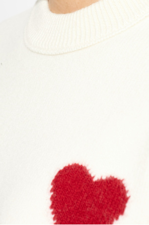 Ami Alexandre Mattiussi Wool sweater with logo
