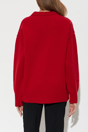 Ami Alexandre Mattiussi Wool sweater with a crew neck
