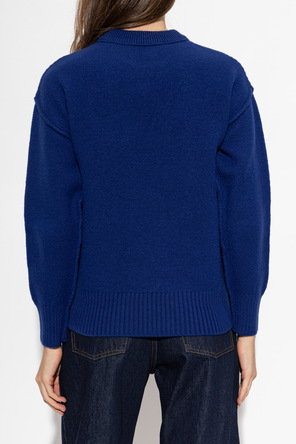 Ami Alexandre Mattiussi Wool sweater with logo