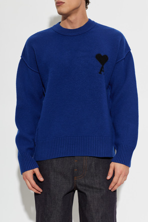 Ami Alexandre Mattiussi Wollpullover mit Logo