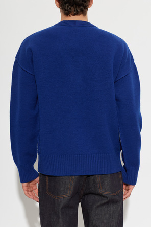 Ami Alexandre Mattiussi Wollpullover mit Logo