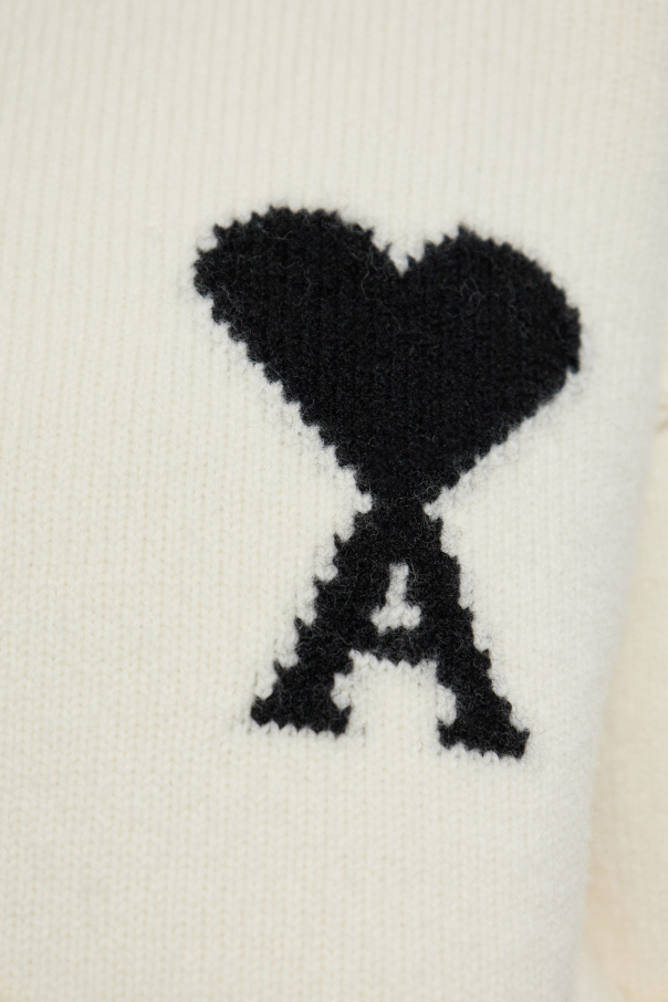 Ami Alexandre Mattiussi Wool sweater with logo