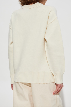 Ami Alexandre Mattiussi Wool sweater with logo