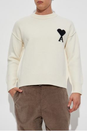 Ami Alexandre Mattiussi Wool sweater with logo