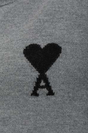 Ami Alexandre Mattiussi Wool turtleneck with logo