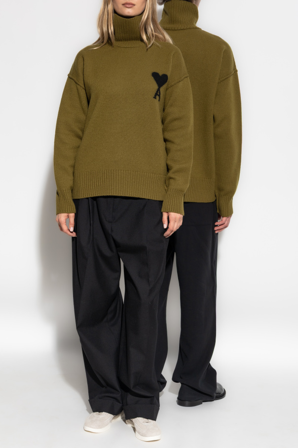 Ami Alexandre Mattiussi Turtleneck with logo