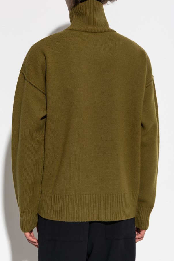 Ami Alexandre Mattiussi Turtleneck with logo