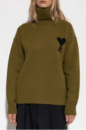 Ami Alexandre Mattiussi Turtleneck with logo