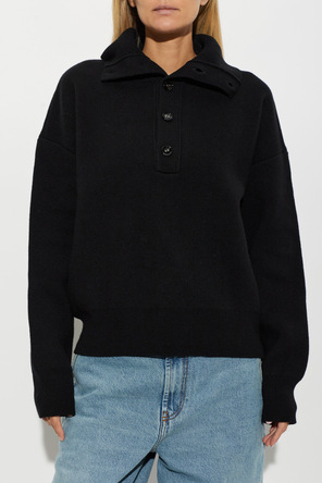 Ami Alexandre Mattiussi Wool sweater with collar