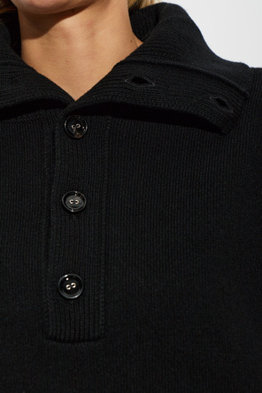 Ami Alexandre Mattiussi Wool sweater with collar