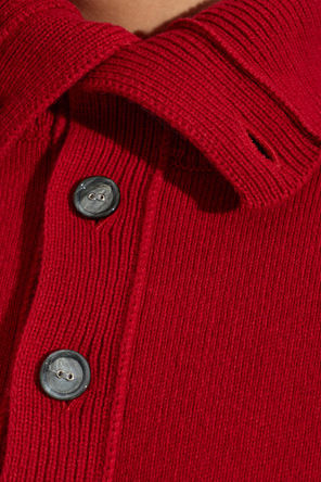 Ami Alexandre Mattiussi Wool turtleneck with stitched logo