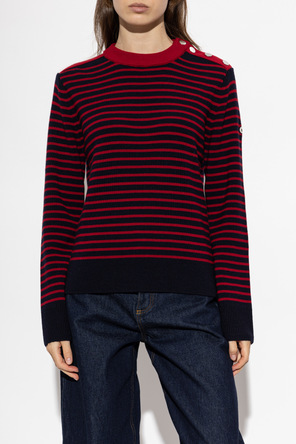 Ami Alexandre Mattiussi Wool sweater with a round neckline