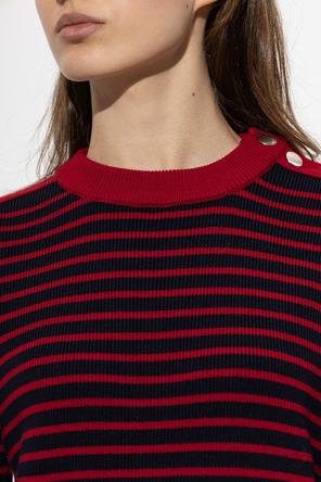Ami Alexandre Mattiussi Wool sweater with a round neckline