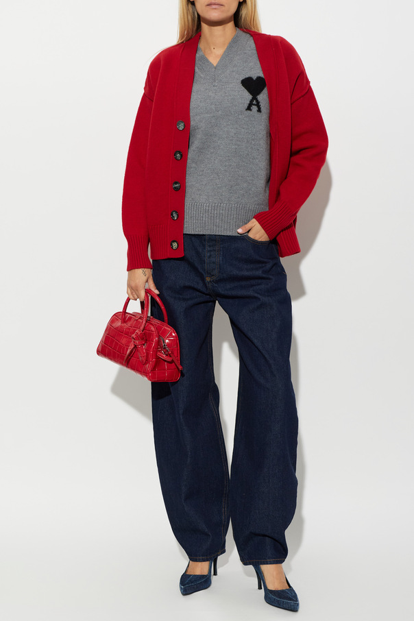 Ami Alexandre Mattiussi Wool vest with logo