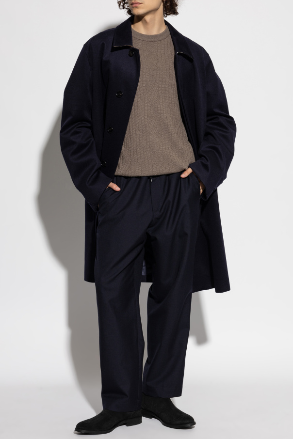 Brioni Jersey de lana con punto decorativo