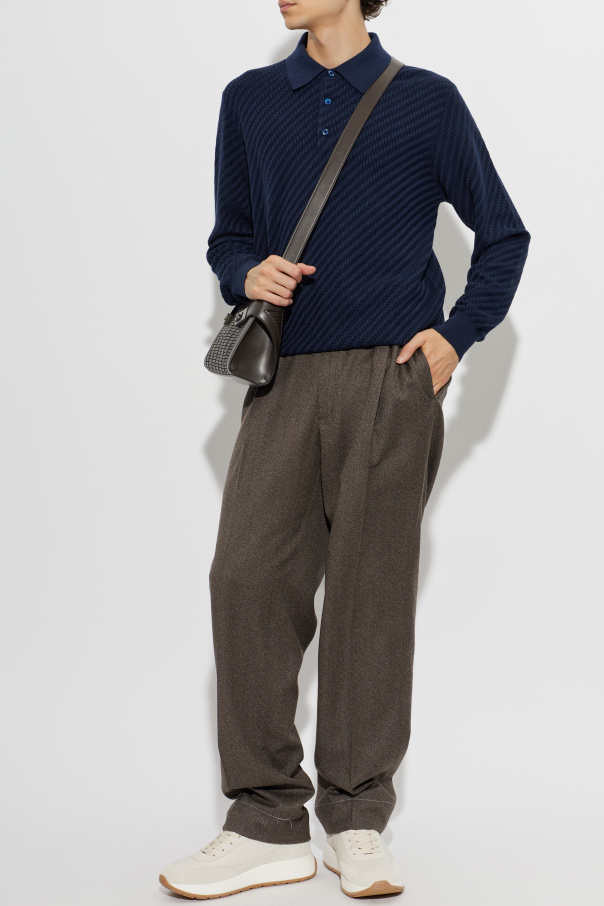 Brioni Long-sleeve polo shirt