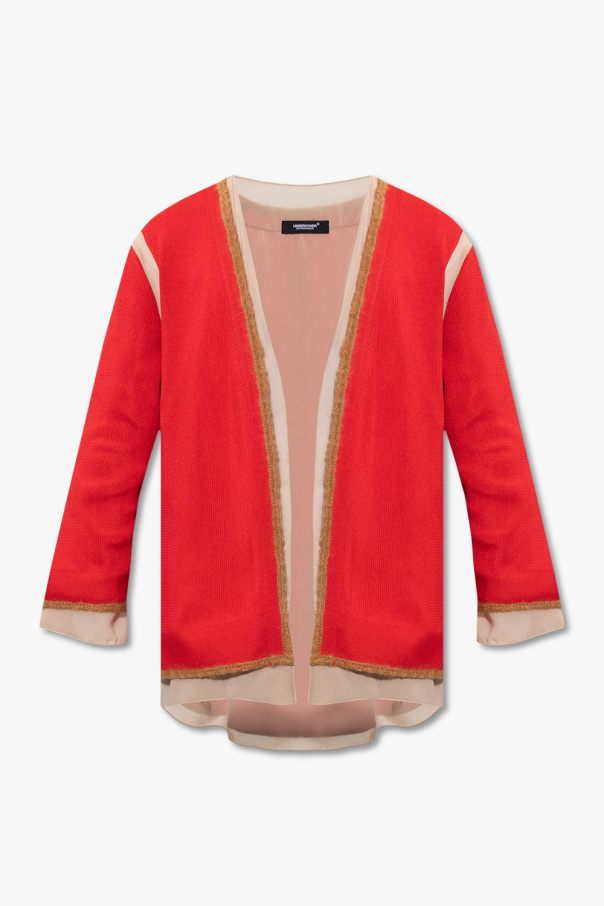 Undercover Cardigan with sheer inserts