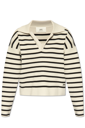 Striped pattern sweater od Ami Alexandre Mattiussi