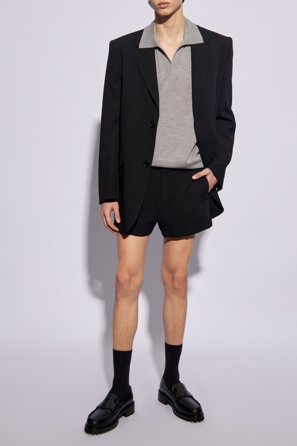 Ami Alexandre Mattiussi clothing cotton polo-shirts pens Shorts