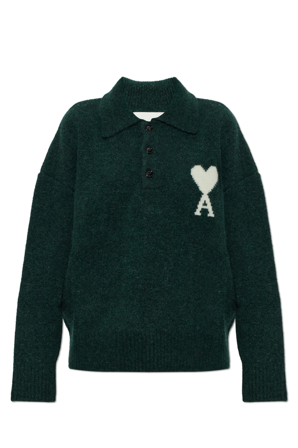 Long sleeve polo od Ami Alexandre Mattiussi