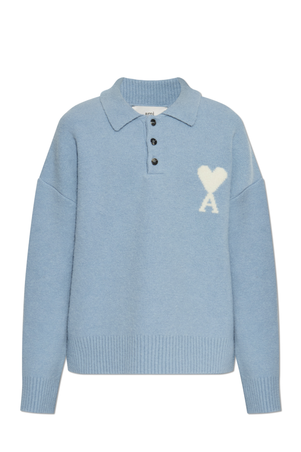 Sweater with logo od Ami Alexandre Mattiussi