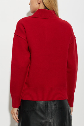 Ami Alexandre Mattiussi Wool long-sleeve polo