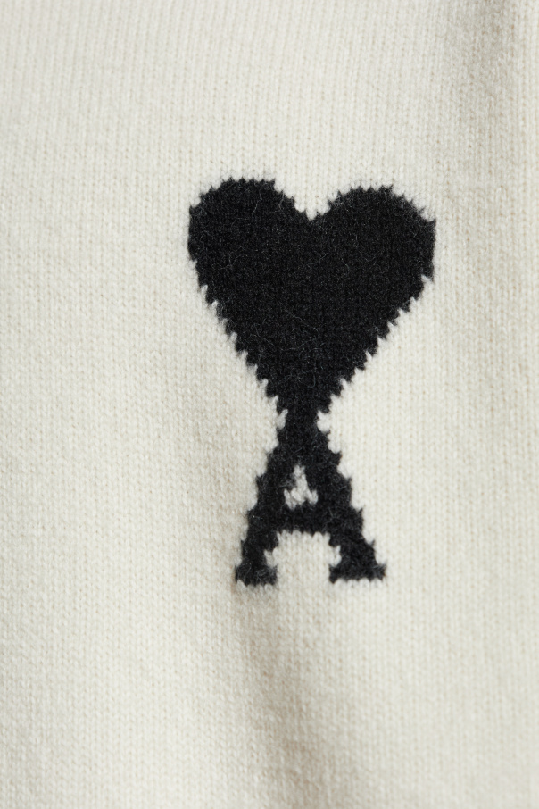 Ami Alexandre Mattiussi Wool long-sleeve polo