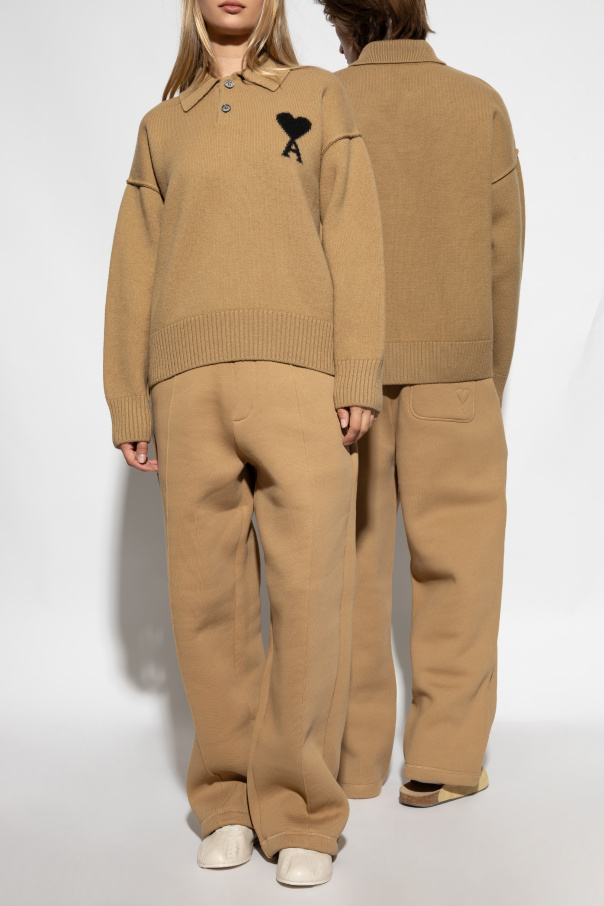 Ami Alexandre Mattiussi Polo de lã